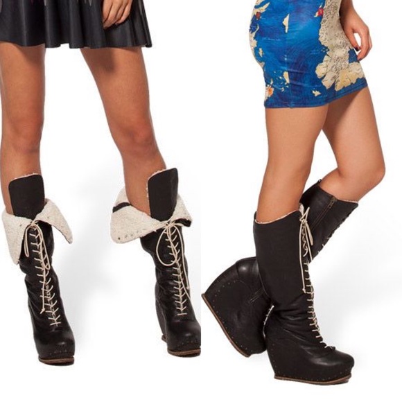 irregular choice knee high boots